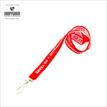 Trade Assurance Hersteller Polyestergewebte Lanyard mit kundenspezifischen Materialien